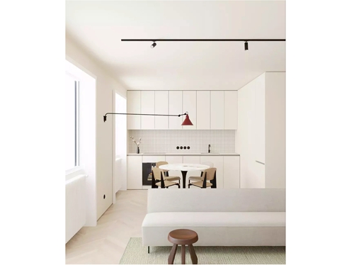 【精选】66㎡小两居用柜子来代替墙，小户型变得超实用！