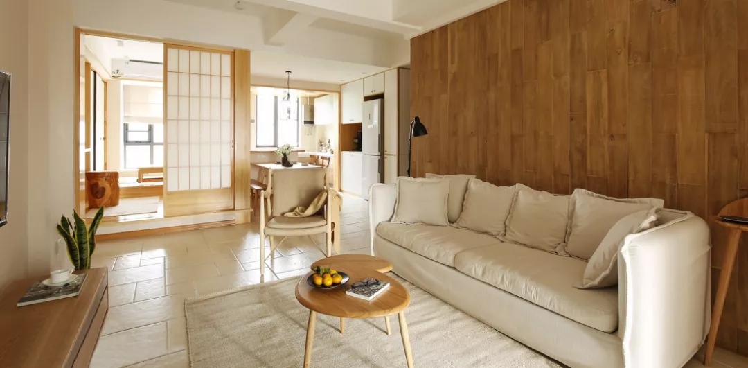102㎡温馨治愈系日式三居室，舒适实用好宜居