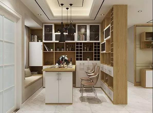 不占用空间的定制酒柜设计，刷新你的认知！