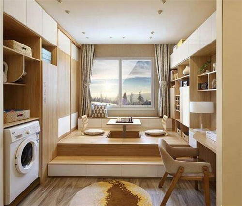 拥有这样一个飘窗柜，便能让你的烦恼止步！