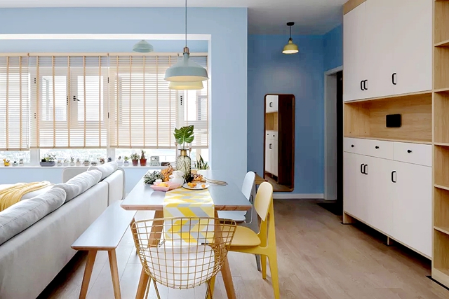 113平的北欧风三居室，一起体验暖色的浪漫