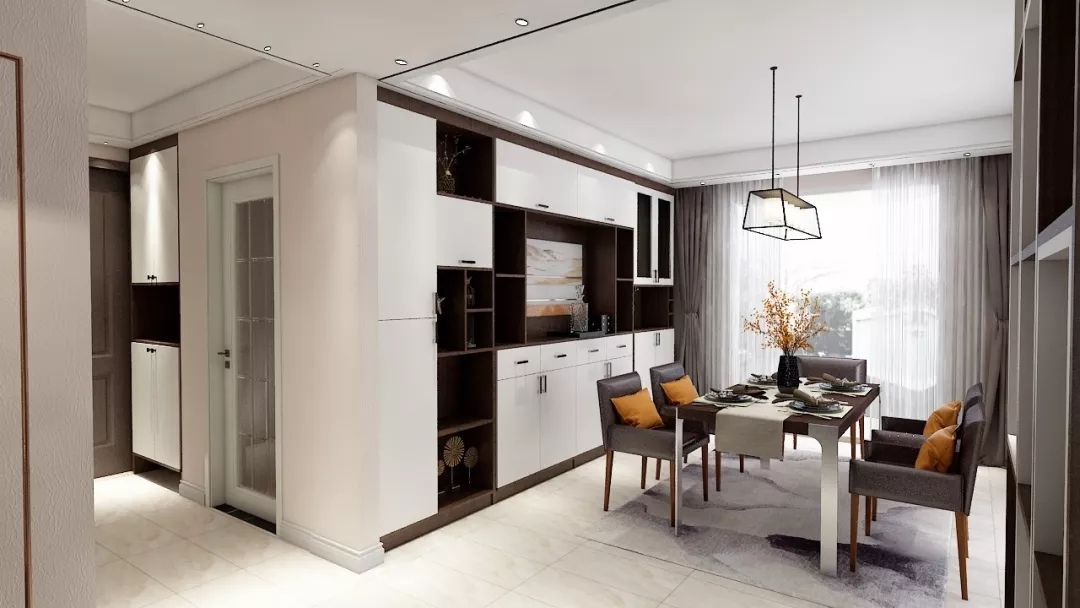 多种餐边柜设计案例，元旦强势来袭！