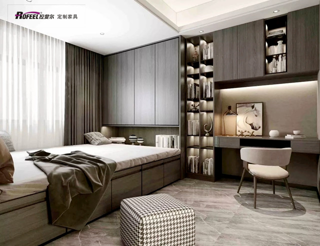 榻榻米配书房，这是让人一眼前一亮！