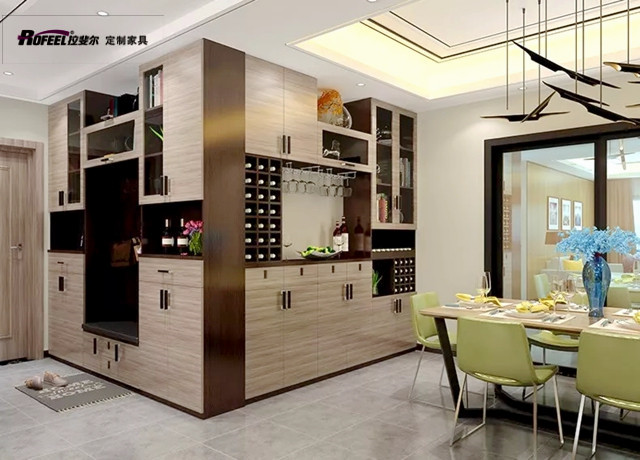 拉斐尔定制 | 看一眼便能爱上的酒柜设计技巧