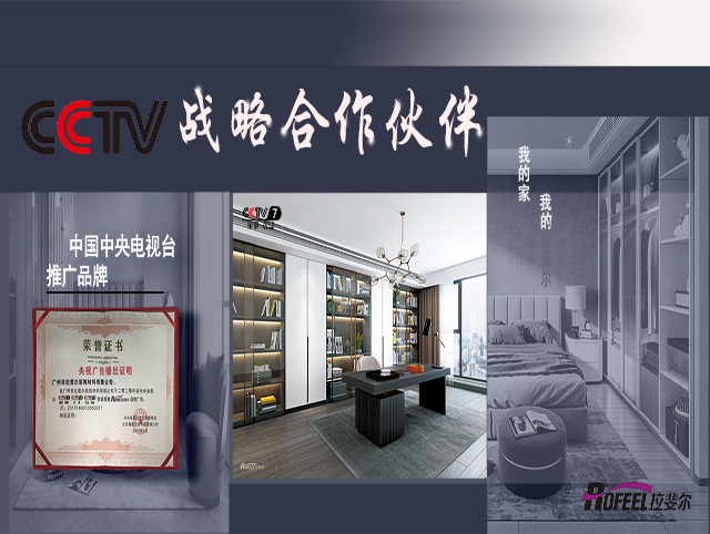拉斐尔全屋定制战略合作央视CCTV