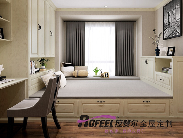 拉斐尔衣柜 | 小户型书房这样做