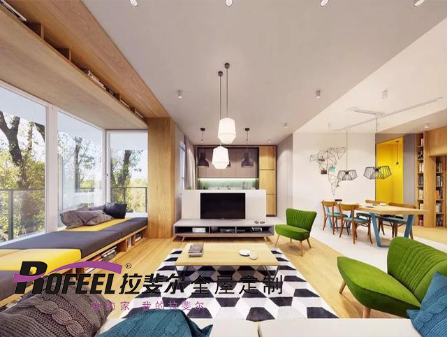 拉斐尔衣柜 | 看客厅如何秒变核心区域