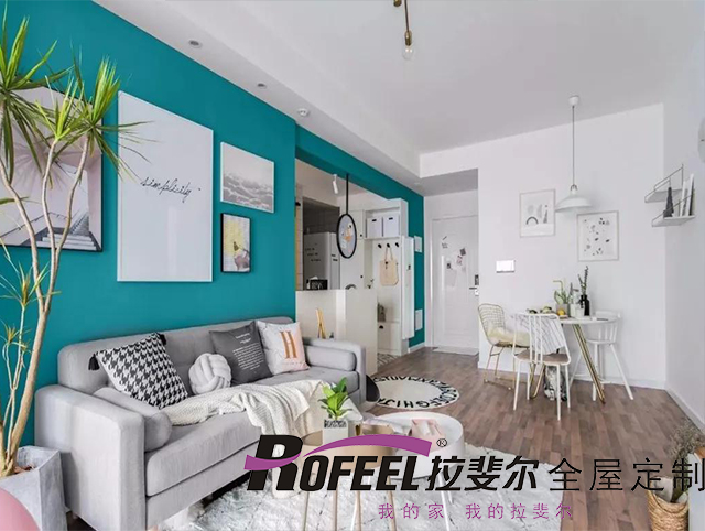 拉斐尔衣柜 |大胆用色，展现不一样的北欧风