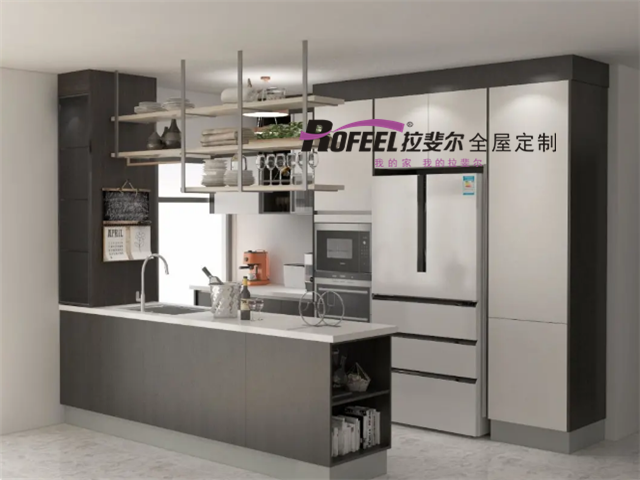拉斐尔全屋定制|合理利用厨房每一寸面积，拒绝“脏乱差”！
