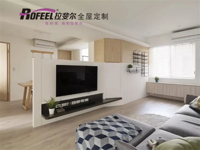 拉斐尔全屋定制|你知道吗？现在流行“半墙主义”！