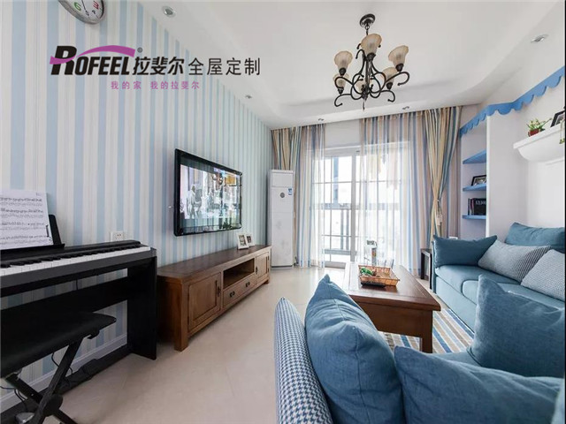 拉斐尔全屋定制|静谧的蓝色，演绎不一样的情怀~