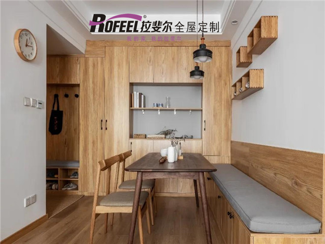 拉斐尔全屋定制|78㎡原木风设计，美出新高度！