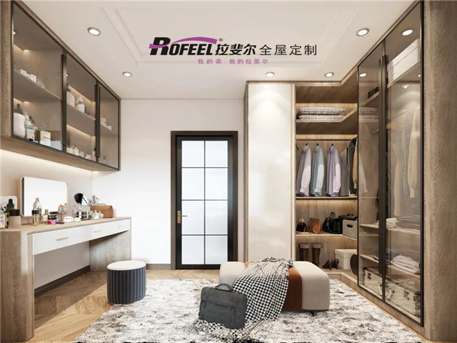 拉斐尔全屋定制|不用羡慕女明星的衣帽间，你也可以拥有~
