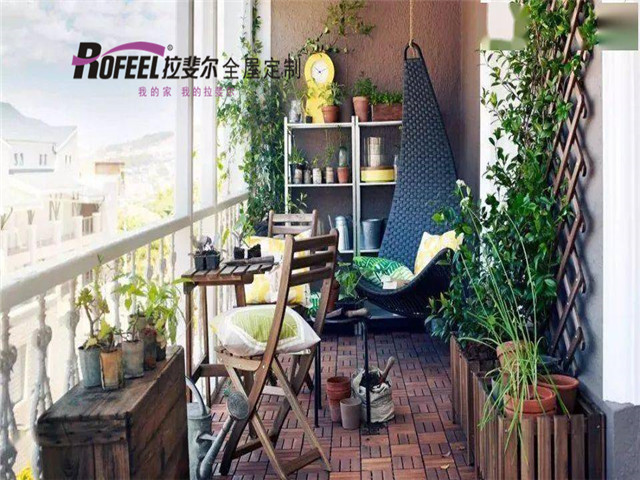 拉斐尔全屋定制|阳台这样改，太实用了！