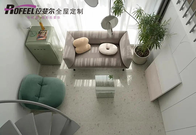 拉斐尔全屋定制|30平米公寓装修，一进门惊艳了所有人！