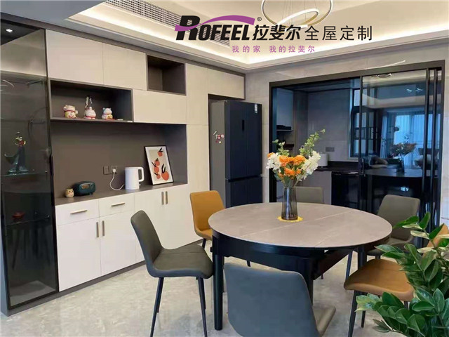 拉斐尔定制家具安装实景图，每一个角落都很美！