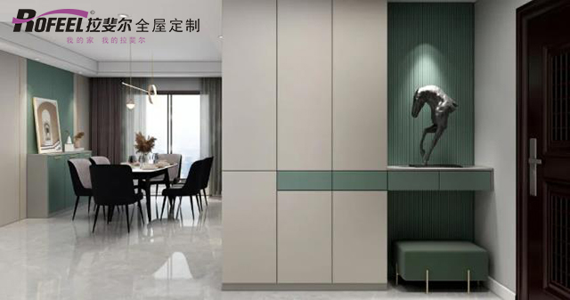 拉斐尔全屋定制|118㎡简约轻奢大宅，配色运用刚刚好，尽显时尚感！