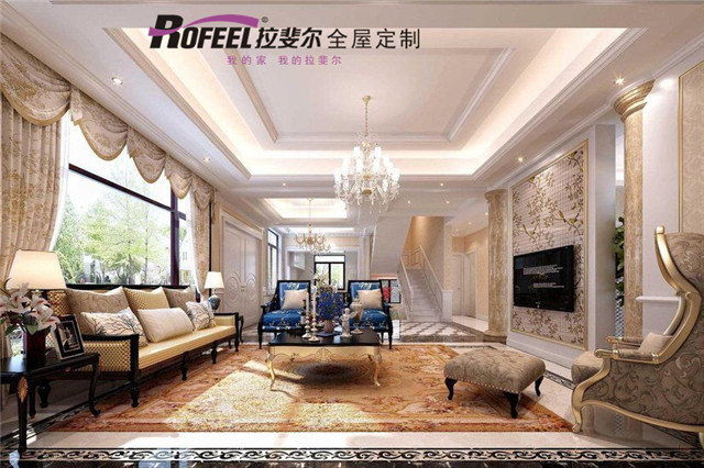 拉斐尔全屋定制|奢华的装修当然需要高档窗帘的搭配