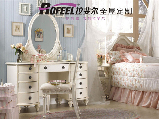 拉斐尔全屋定制|每个女生都梦想拥有的专属梳妆台！！！